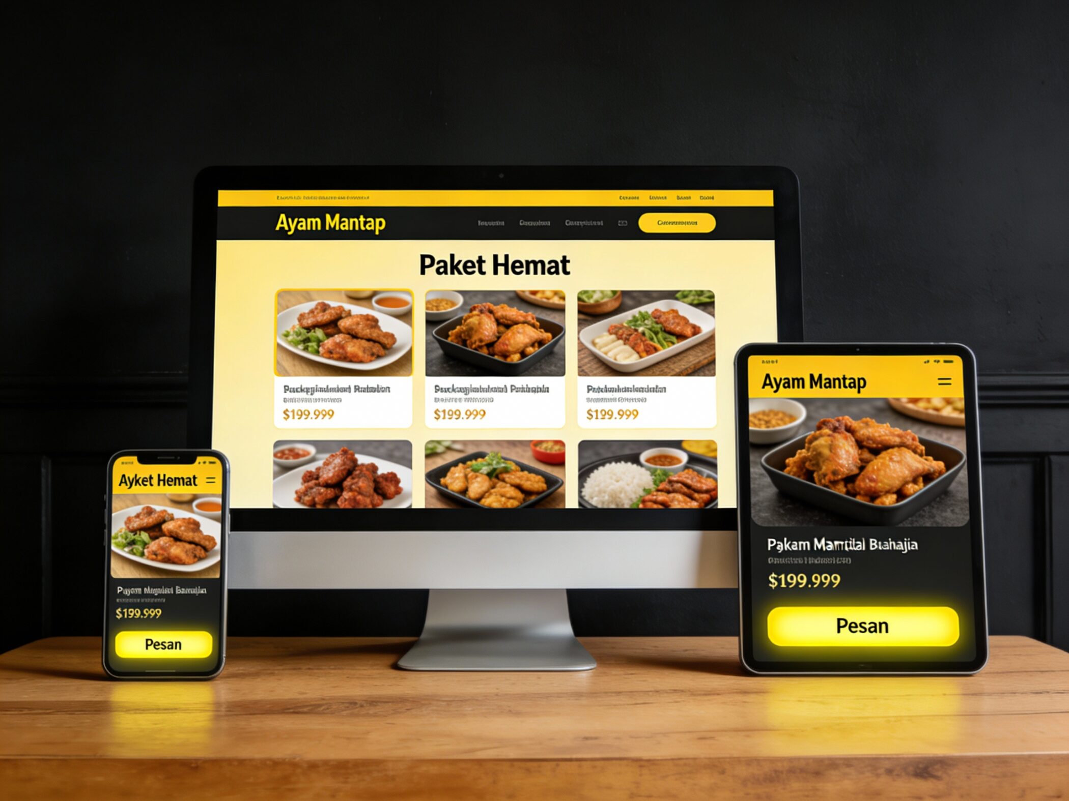 jasa pembuatan website company profile profesional modern